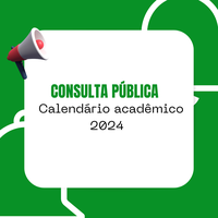 Consulta pública do calendário acadêmico 2024 - IFMG Arcos