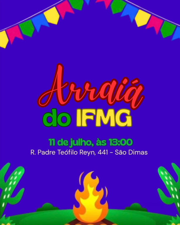 Vem aí o Arraiá do IFMG-CL 2026