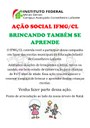 ACAO SOCIAL CARTAZ