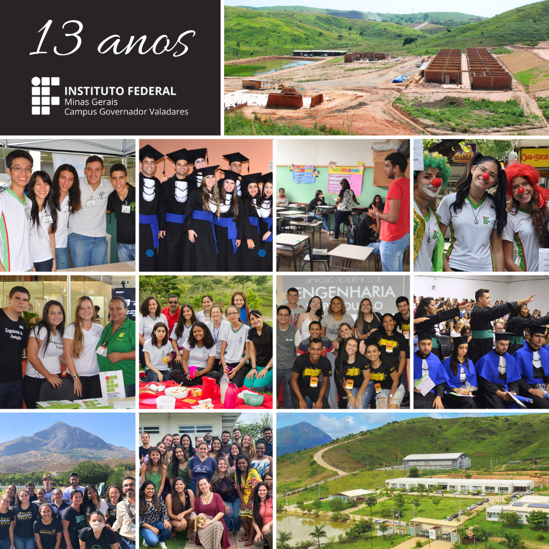 13 anos_IFMG Campus Governador Valadares
