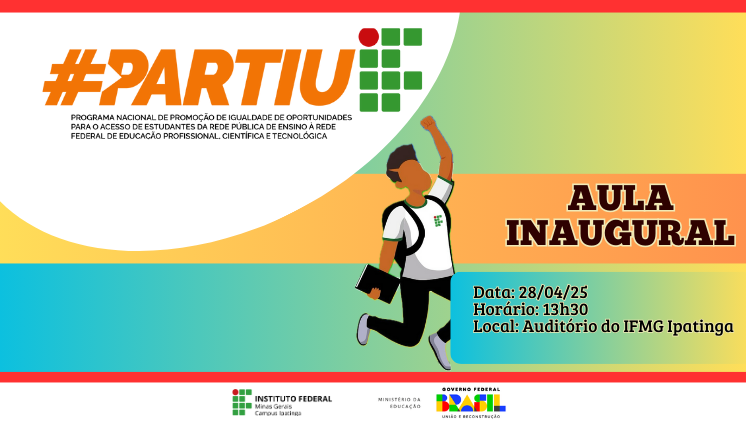 Aula Inaugural Partiu IF