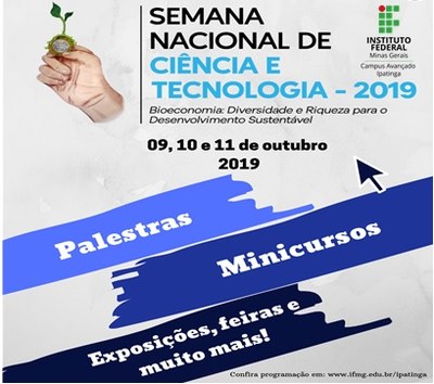 Campus Ipatinga promoverá a IV Semana de Ciência e Tecnologia