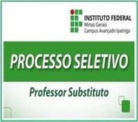 Processo Seletivo Simplificado para Professor Substituto em Educação Física - EDITAL 06/2020 - IFMG Campus Ipatinga