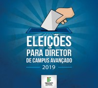 Reitoria dá início às eleições para diretor dos campi avançados