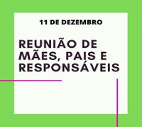 Convite para Reunião com os responsáveis pelos alunos do Curso Técnico Integrado em Automação Industrial