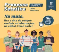 Saiba mais sobre as formas de avaliação do Processo Seletivo 2022