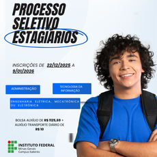 EDITAL 1145/2025 - Estágio Não Obrigatório