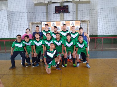Equipe de Futsal Masculino do IFMG Ouro Branco.