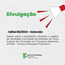 Divulgação Edital 06/2024