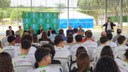 Inauguração do ginásio no Campus Arcos