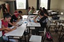 Alunos do campus São João Evangelista durante a prova