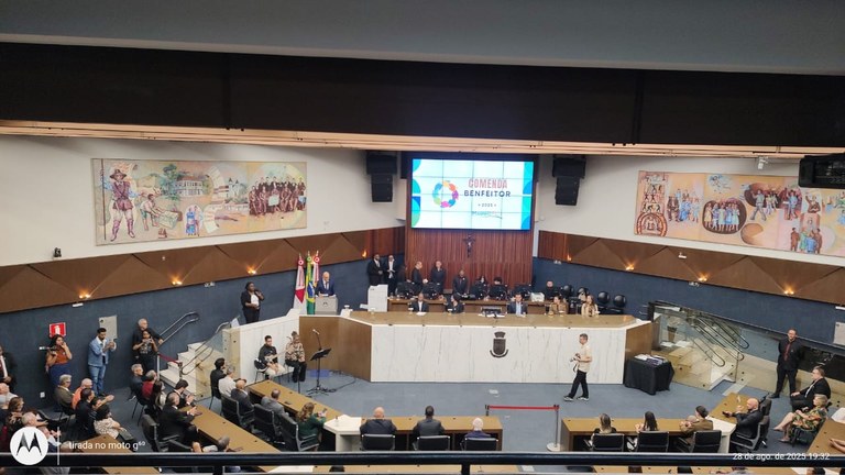 Diretor do Campus Bambuí recebe homenagem na Câmara de BH