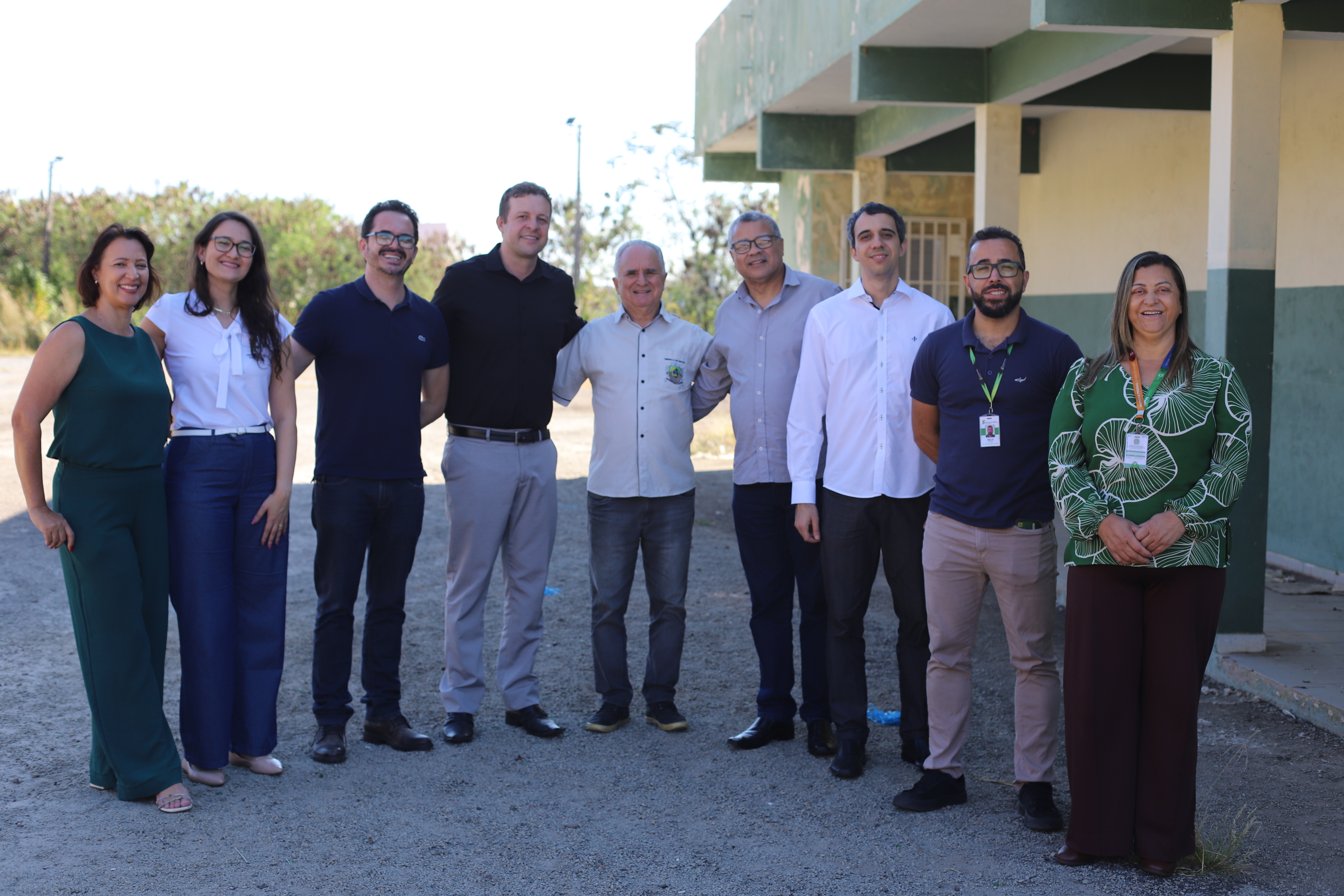 Visita ao local de construção da sede do IFMG em João Monlevade