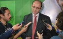 Ministro da Educação, Rossieli Soares, em entrevista à imprensa