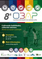 Cartaz da Olimpíada Brasileira de Agropecuária