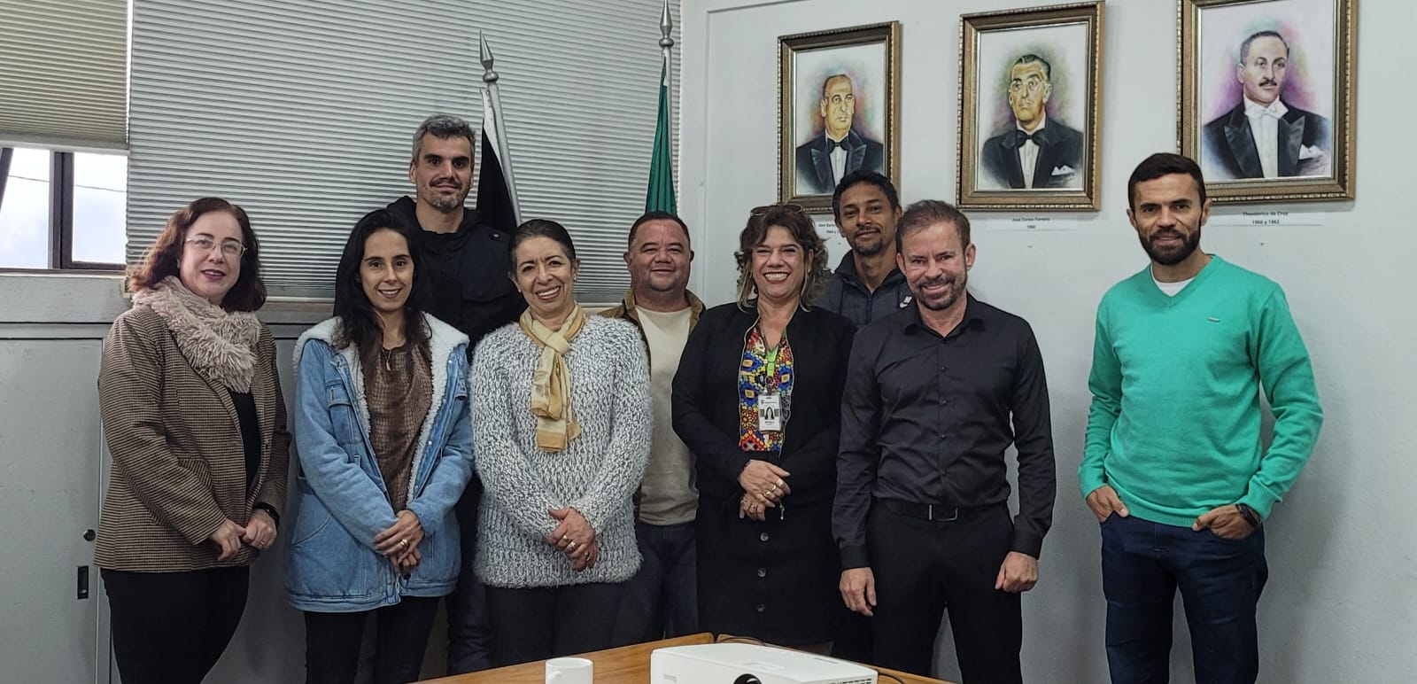 Encontro com servidores no Campus Ouro Preto