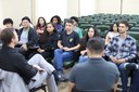 Reunião com lideranças estudantis