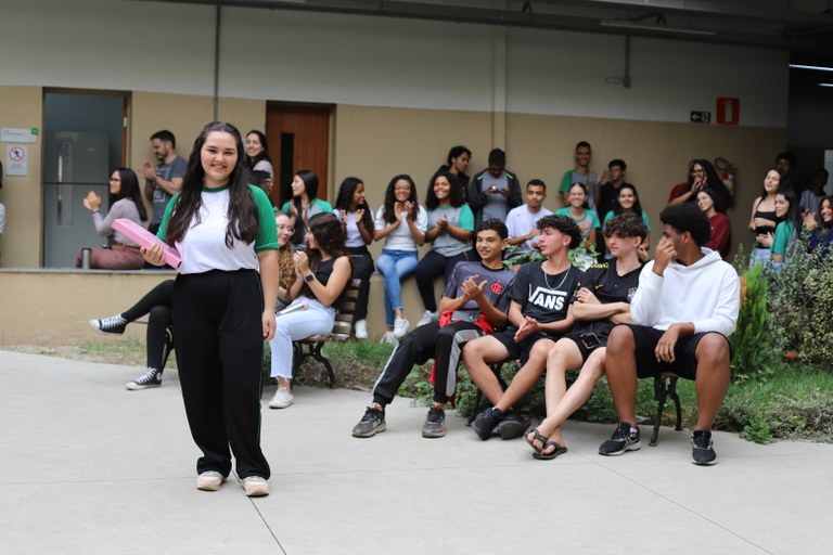 Desfile de novo uniforme