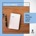 #5 - Defina sua rotina e metas diárias: Uma das grandes tentações do home office é a possibilidade de acordar mais tarde do que o usual e procrastinar o início do expediente. Portanto, defina os horários de início e término do trabalho, caso contrário você sempre estará conectado. Combine com a chefia e seus colegas quais projetos estão sendo executados e os prazos para entrega.