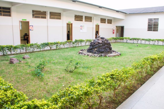 Instalações do campus na Cidade dos Meninos