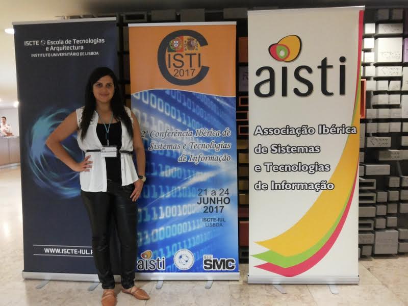 Patricia 12ª Conferência Ibérica de Sistemas e TI - Portugal 2017