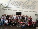 Alunos e Professores Sabará em Visita a Coca Cola